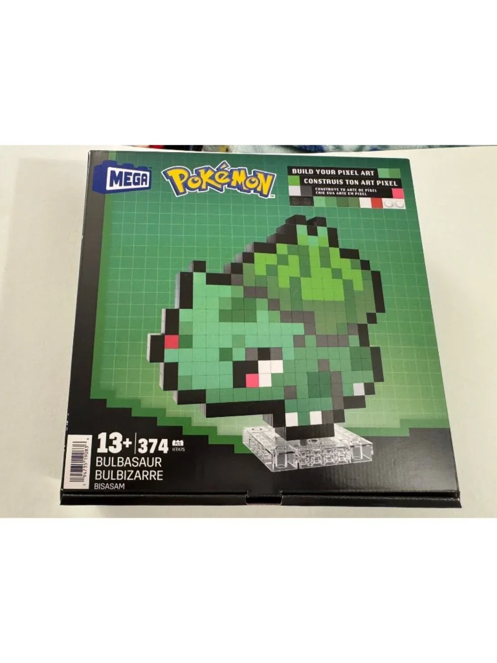 Mega Bloks Pokemon Pixel Art Bulbasaur Green New D30